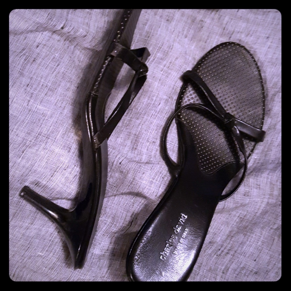 Charles David strappy heels